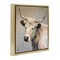 Stupell Industries Raymond White Cow Painting Floating Frame By Linda Sperruzzi